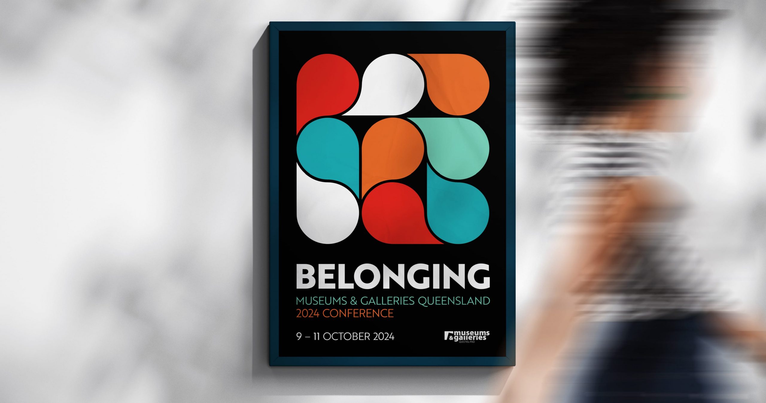 Belonging Conference Branding for Museums and Art Galleries Queensland