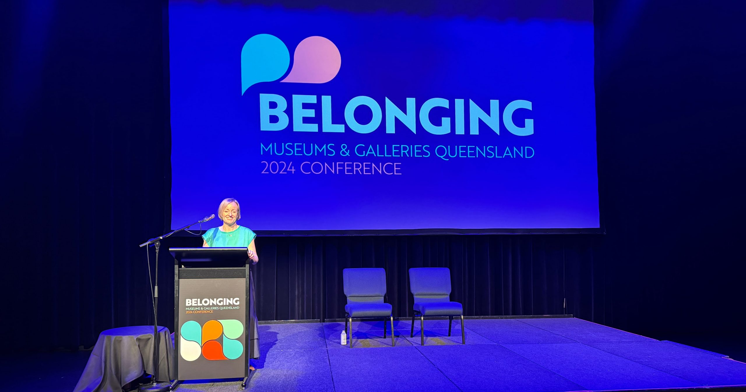 Belonging Conference Branding for Museums and Art Galleries Queensland