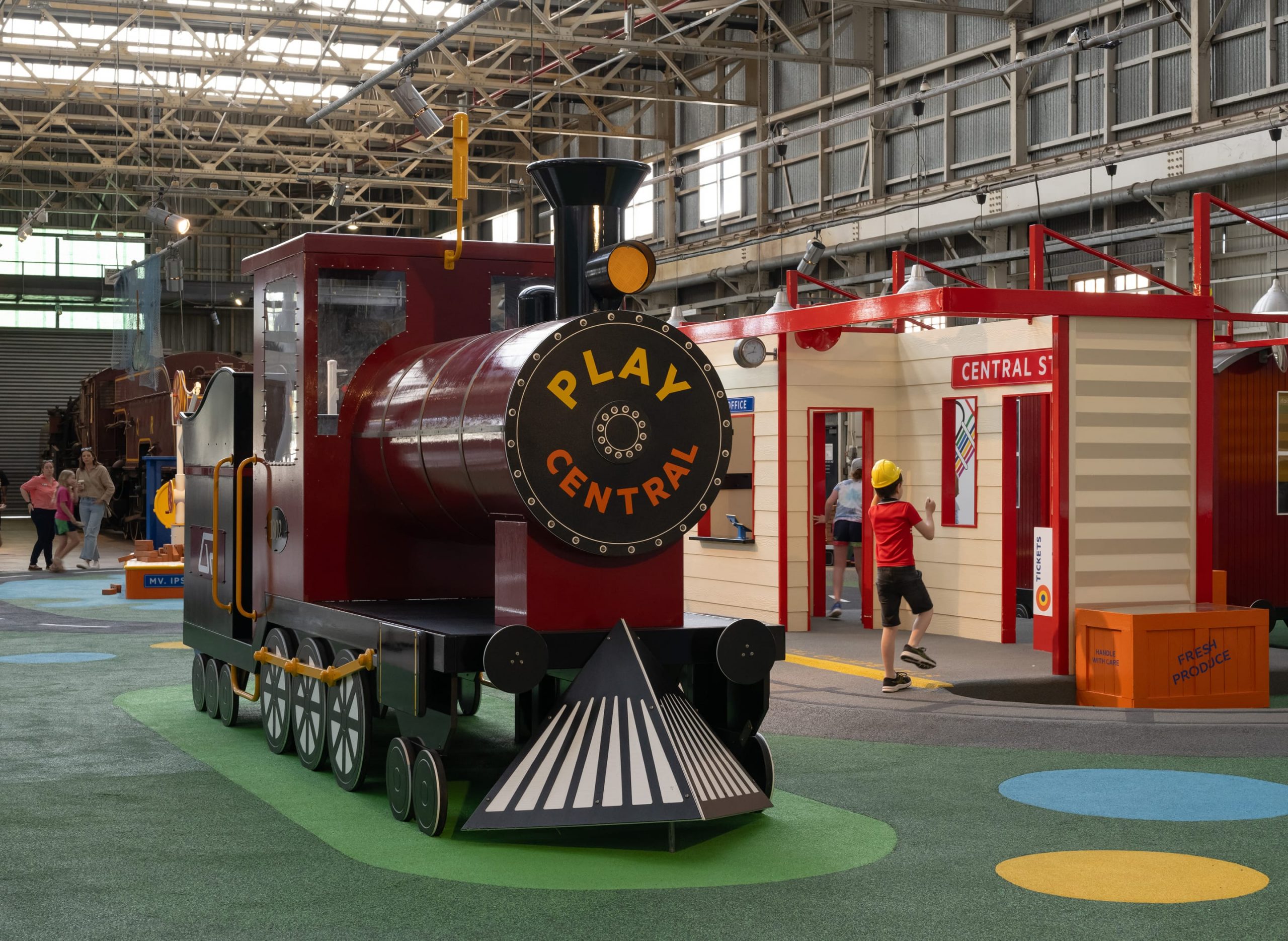 Queensland Museum Rail Workshops playground